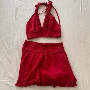 Free People crop set - size small